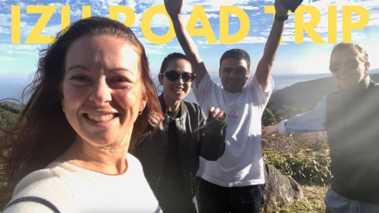 Izu Road Trip Japan | 3 Days of Onsen, Nature and Friends